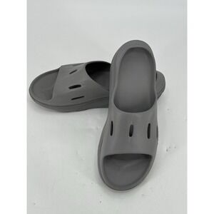HOKA ORA Recovery 3 Slip On Slides Gray EVA Comfort Casual Men's Sz 12